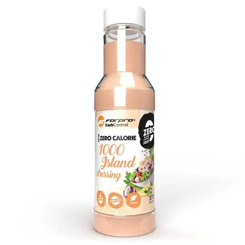 Forpro NEAR ZERO Calorie Dressing - 1000 Island (Ezersziget) 375 ml Forpro NEAR ZERO Calorie Dressing - 1000 Island (Ezersziget) 375 ml
