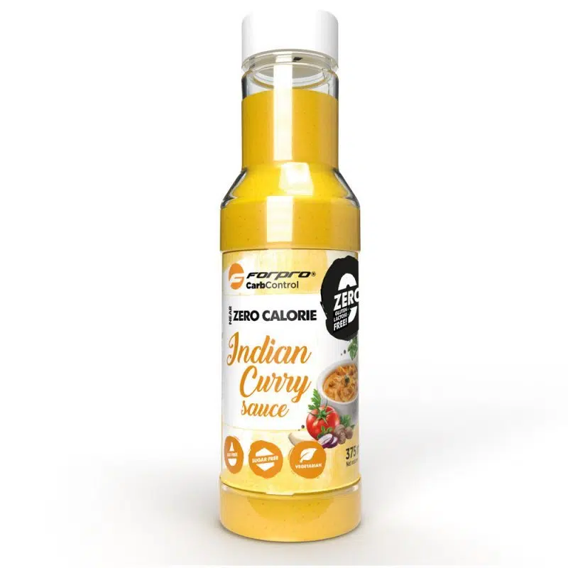 Forpro NEAR ZERO Calorie Sauce - Indian Curry 375 ml Forpro NEAR ZERO Calorie Sauce - Indian Curry 375 ml