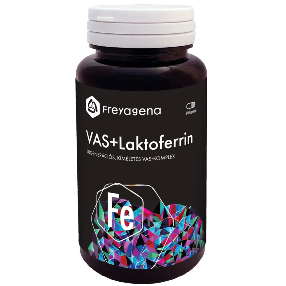 Freyagena Vas+Laktoferrin kapszula 60 db Freyagena Vas+Laktoferrin kapszula 60 db