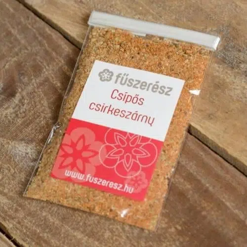 Fűszerész csípős csirkeszárny 20 g Fűszerész csípős csirkeszárny 20 g