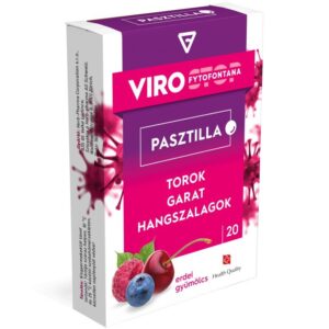 Fytofontana pasztilla Erdei Gyümölcs 20db (Virostop)