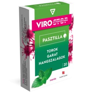 Fytofontana pasztilla Menta 20db (Virostop)