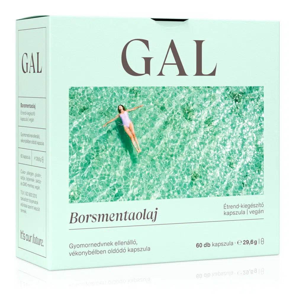 GAL Borsmentaolaj (60 kapszula) GAL Borsmentaolaj (60 kapszula)