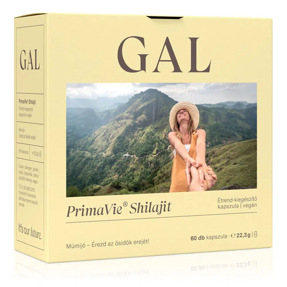 GAL Primavie® Shilajit (60 kapszula) GAL Primavie® Shilajit (60 kapszula)