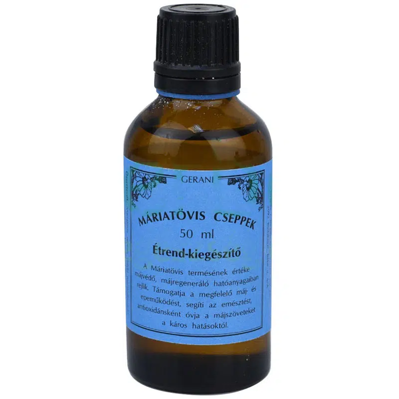Gerani máriatövismag csepp 50ml Gerani máriatövismag csepp 50ml