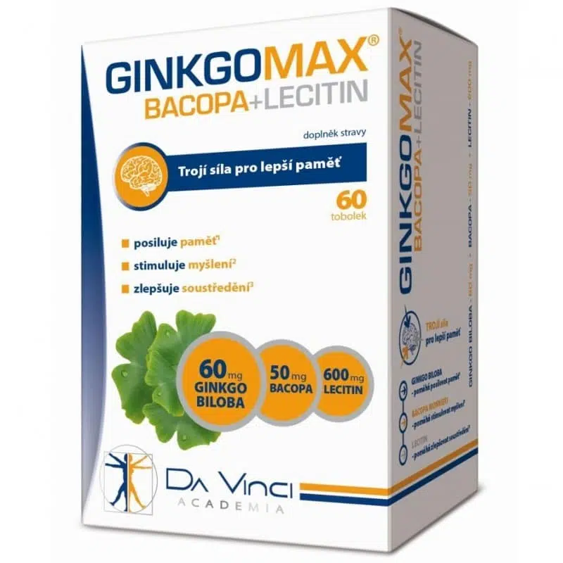 GinkgoMax Bakopa+Lecitin 60kapszula GinkgoMax Bakopa+Lecitin 60kapszula