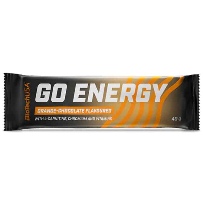 Biotech GO Energy étcsokoládé-narancs - 40 g Biotech GO Energy étcsokoládé-narancs - 40 g