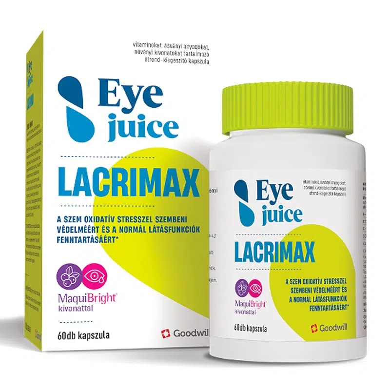 Goodwill Eyejuice Lacrimax MarquiBright kapszula 60db Goodwill Eyejuice Lacrimax MarquiBright kapszula 60db
