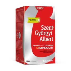 Goodwill Szent-Györgyi Albert C-vitamin 1000mg + CAPSAICIN RETARD filmtabletta 100db