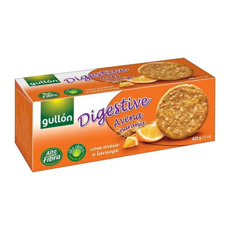 Gullon digestiv zabpelyhes keksz narancs 425g Gullon digestiv zabpelyhes keksz narancs 425g