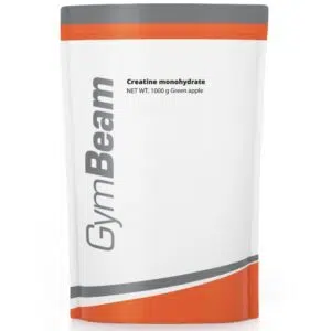 GymBeam 100% kreatin-monohidrát - zöldalma 1000g