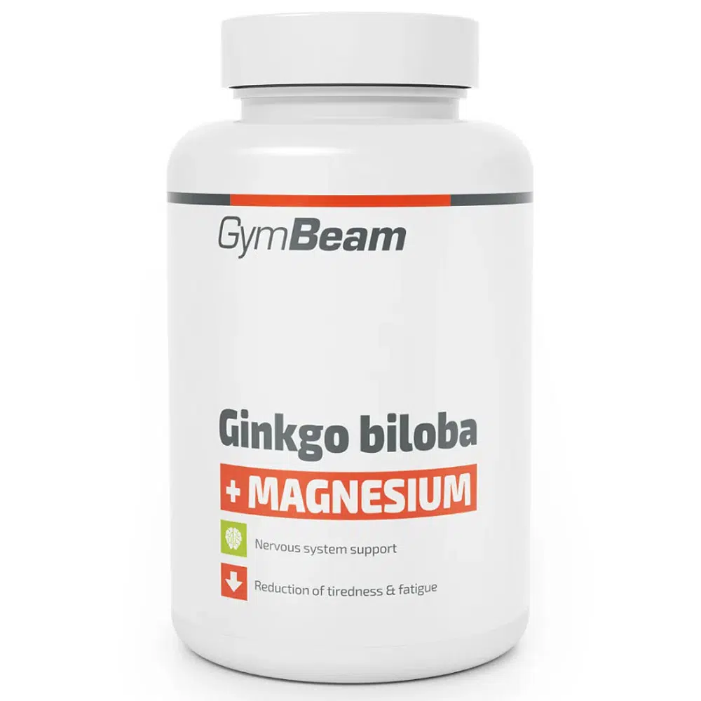 GymBeam Ginkgo Biloba + Magnézium 90db GymBeam Ginkgo Biloba + Magnézium 90db