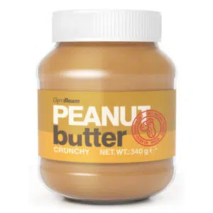 GymBeam Peanut butter CRUNCHY (Földimogyoróvaj) - 340g