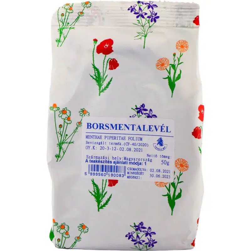 Gyógyfű borsmentalevél tea 50 g Gyógyfű borsmentalevél tea 50 g