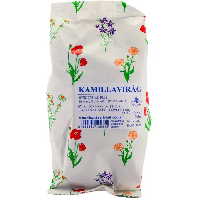 Gyógyfű kamillavirág tea 50 g Gyógyfű kamillavirág tea 50 g