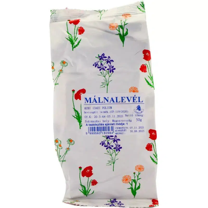 Gyógyfű málnalevél 50 g Gyógyfű málnalevél 50 g