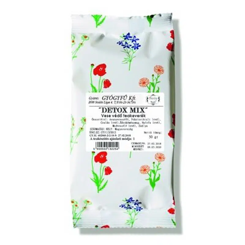 Gyógyfű detox mix teakeverék 50 g Gyógyfű detox mix teakeverék 50 g