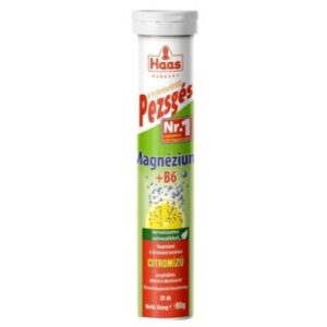Haas pezsgőtabletta magnézium 20db