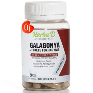 Herba-D Galagonya + Fekete fokhagyma kapszula