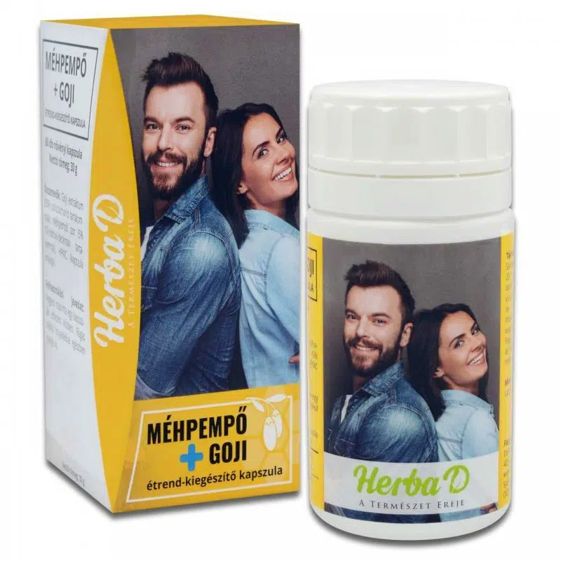Herba-D Méhpempő + Goji kapszula Herba-D Méhpempő + Goji kapszula