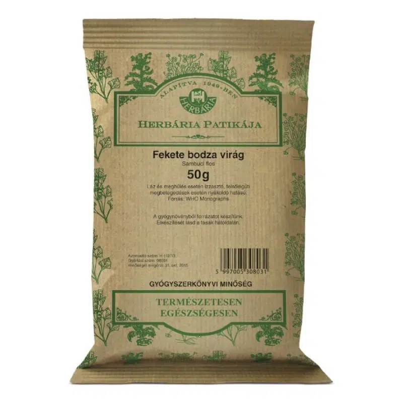 Herbária Bodzavirág 5 dkg Herbária Bodzavirág 5 dkg