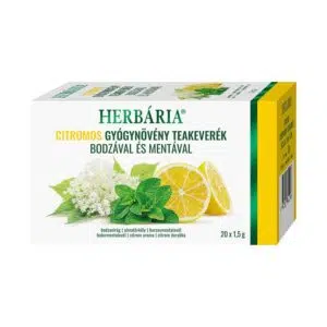 Herbária Citromos gyógynövény teakeverék filteres 20x