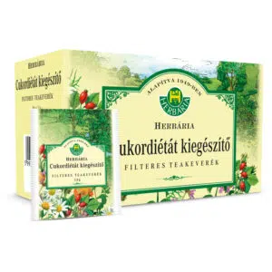 Herbária Cukordiétát kiegészítő teakeverék filteres 20db