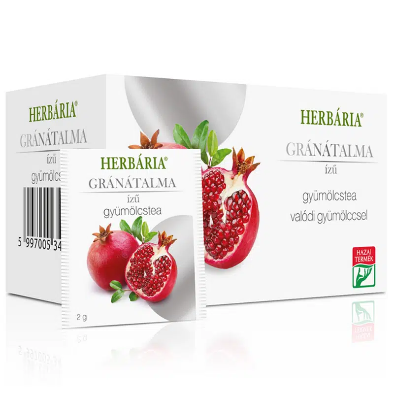 Herbária gyümölcstea gránátalma filter 20 filter Herbária gyümölcstea gránátalma filter 20 filter