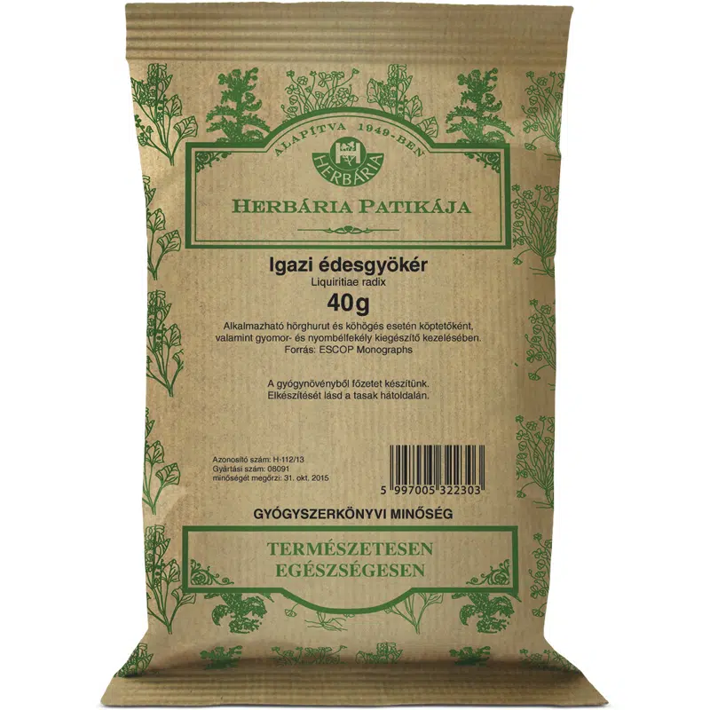 Herbária Igazi édesgyökér 40g Herbária Igazi édesgyökér 40g