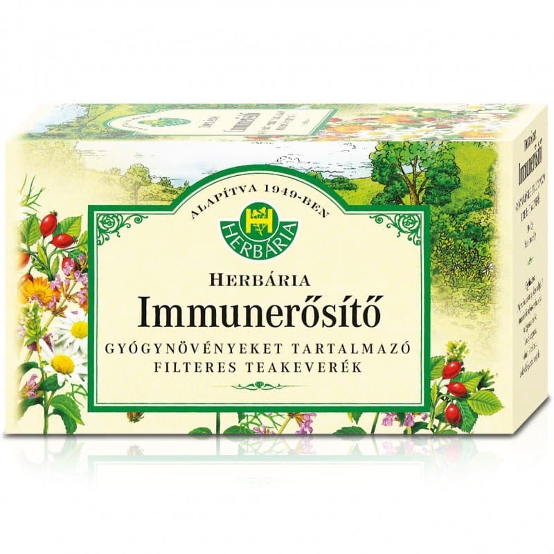 Herbária Immunerősítő tea filteres 20db Herbária Immunerősítő tea filteres 20db