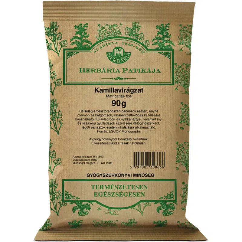 Herbária kamillavirág 90g Herbária kamillavirág 90g