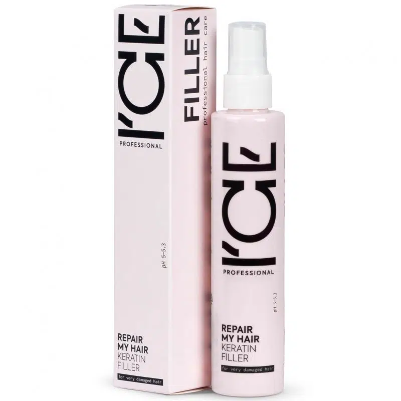 ICE Professional Repair my hair keratin filler 100ml (rózsaszín) ICE Professional Repair my hair keratin filler 100ml (rózsaszín)