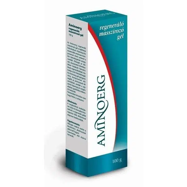 Interherb Aminoerg regeneráló masszírozó gél 100g Interherb Aminoerg regeneráló masszírozó gél 100g