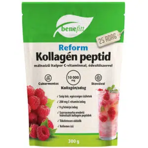 Interherb Benefitt Reform Kollagén italpor, málna 300g