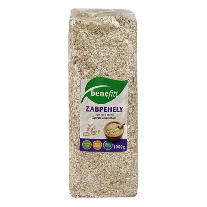 Interherb Benefitt zabpehely lágy aprószemű 1000g Interherb Benefitt zabpehely lágy aprószemű 1000g