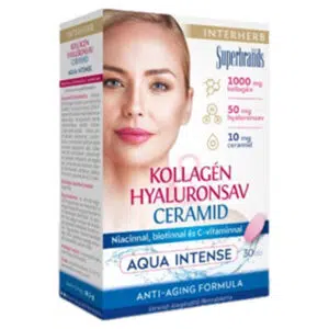 Interherb Kollagén Hyaluronsav Ceramid Aqua Intense 30 db