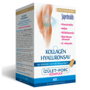 Interherb Kollagén Hyaluronsav Izület-porc komplex tabletta 60db
