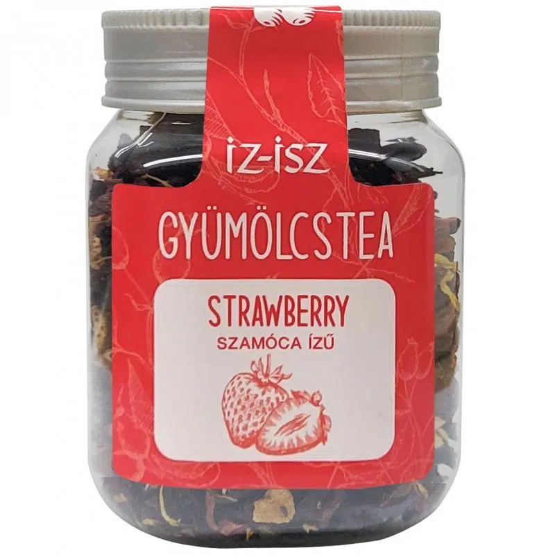 Íz-isz gyümölcstea szamóca 120g Íz-isz gyümölcstea szamóca 120g