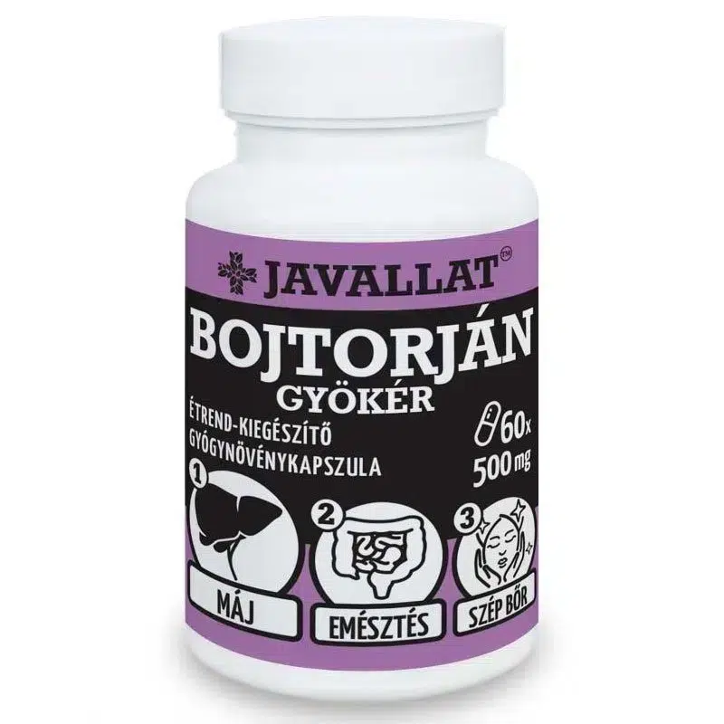 Javallat Bojtorjángyökér kapszula 60db Javallat Bojtorjángyökér kapszula 60db