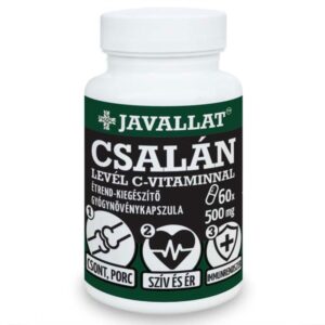 Javallat Csalánlevél C-vitaminnal kapszula 60db