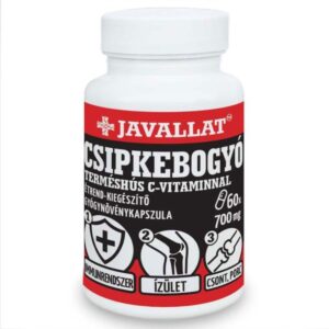Javallat Csipkebogyó terméshús C-vitaminnal kapszula 60db