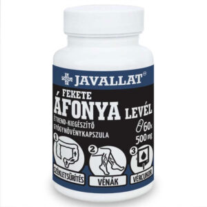 Javallat Fekete áfonya levél kapszula 60db