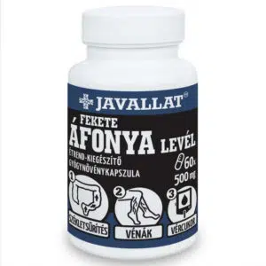 Javallat Fekete áfonya levél kapszula 60db
