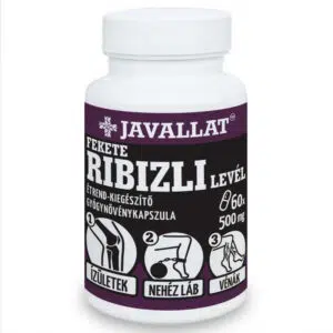 Javallat Fekete ribizli levél kapszula 60db