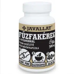 Javallat Fűzfakéreg C-vitaminnal kapszula 60db