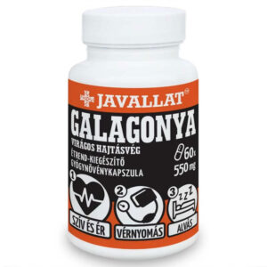 Javallat Galagonya virágos hajtásvég kapszula 60db