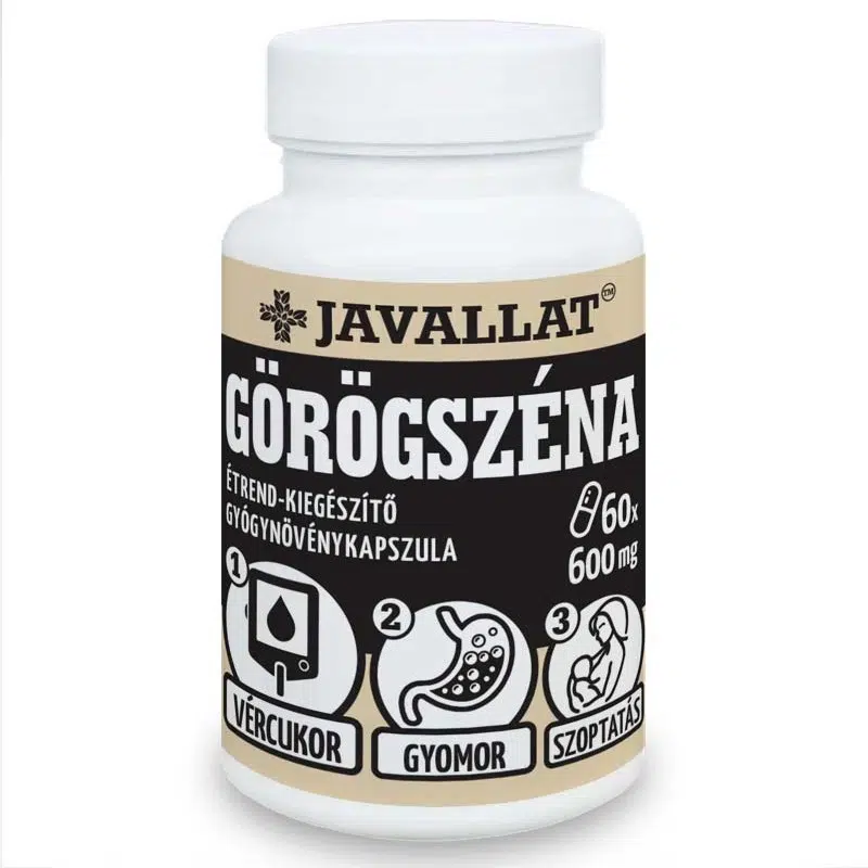 Javallat Görögszéna kapszula 60db Javallat Görögszéna kapszula 60db