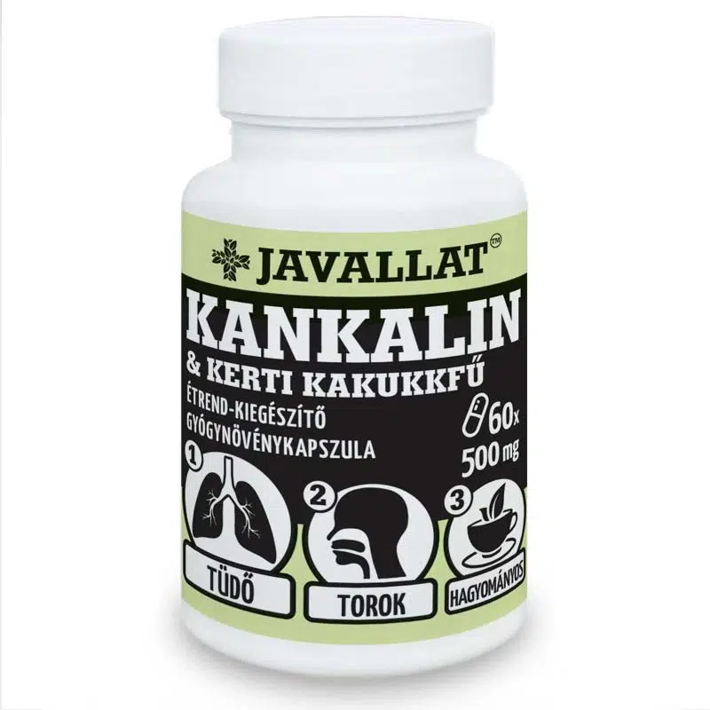 Javallat Kankalin és kerti kakukkfű kapszula 60db Javallat Kankalin és kerti kakukkfű kapszula 60db