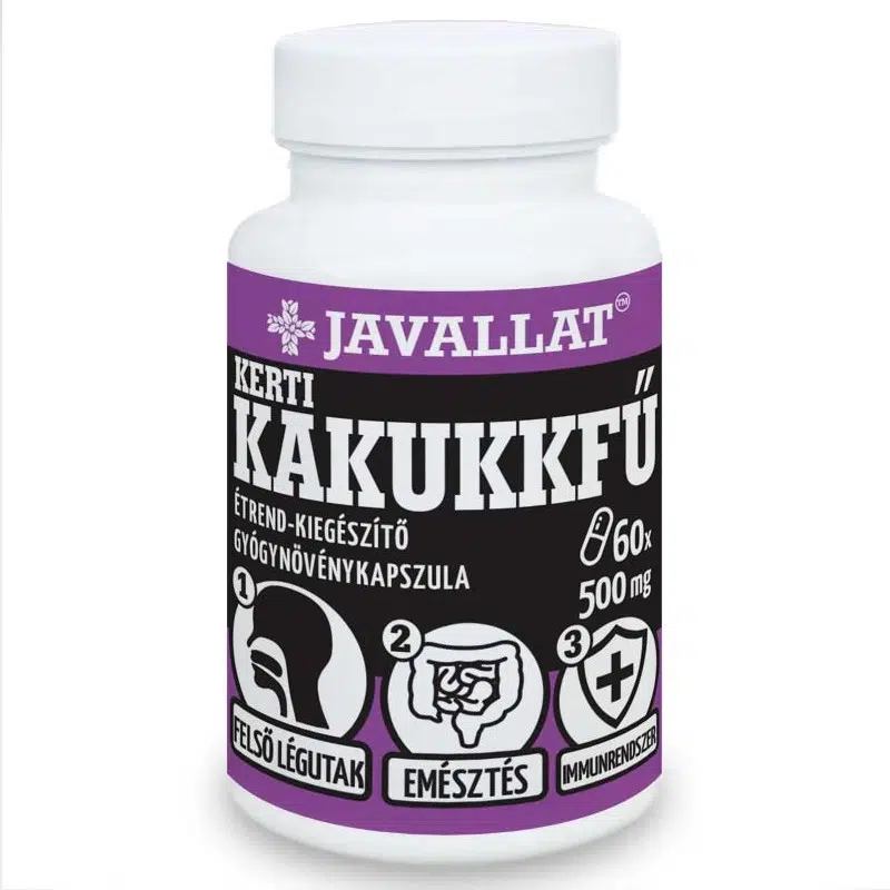 Javallat Kerti kakukkfű kapszula 60db Javallat Kerti kakukkfű kapszula 60db