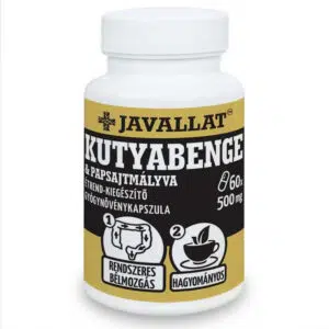 Javallat Kutyabenge és papsajtmályva kapszula 60db